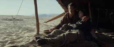 I cannot do my dying while he's here. - Last Days in the Desert