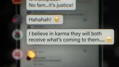 I cannot imagine
Sarma ever ending up arrested - Bad Vegan: Fame. Fraud. Fugitives.