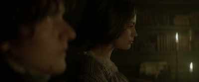 'I cannot say, Reverend Bronte.
It was dark.' - Emily