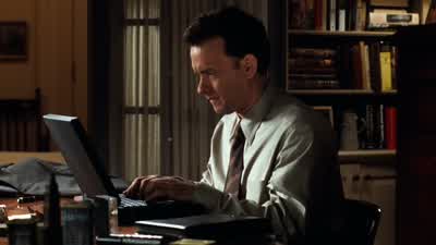 I cannot tell you what happened last night. - You've Got Mail