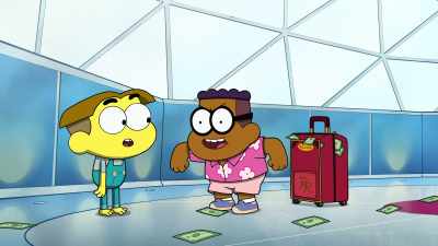 I cannot wait to get up there
and join that conga line. - Big City Greens the Movie: Spacecation