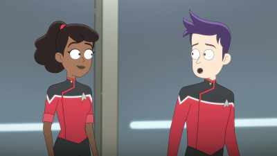 I can't believe
I actually made eye contact - Star Trek: Lower Decks