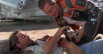 I can't believe you shot me - Harley Davidson and the Marlboro Man
