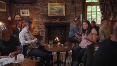 I can't believe there's a fire
going in the Summer, - Meet You in Scotland