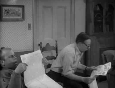 I can't believe Waldren's
been here for a whole week. - Alfred Hitchcock Presents