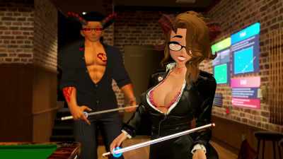 I can't drink anymore
and stuff like that, - We Met in Virtual Reality
