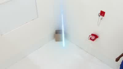 I can’t even see, white walls. - Beast Games