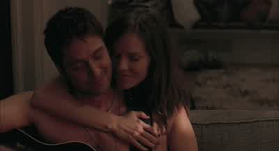 I can't fall asleep aloneI'm right here babyI had a terrible dreamDon't tell meGerry I don't wanna go back to workWhat should I do QuitStay here with meI don't have a plan GerryThat's okay luv your plans never work out anywayHmmThat's true - P S  I Love You