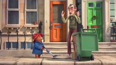 I can't find my watch.
It's disappeared. - The Adventures of Paddington