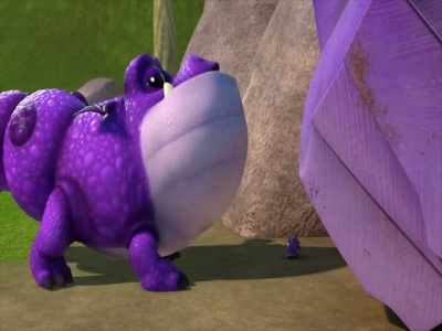 - I can't get a grip.
- Burple knows boulders. Watch and learn. - Dragons: Rescue Riders