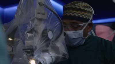 I can't get deep enough here.
I need better access. - The Good Doctor