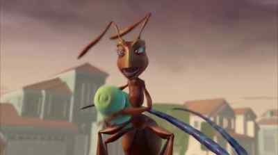 I can't get through.
He's got some kind of shield. - The Ant Bully