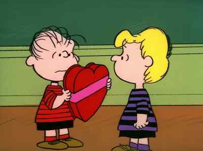 I can't get my valentine in the box. - Be My Valentine, Charlie Brown
