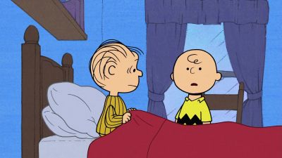 I can't go through another night like last night again - Happiness Is a Warm Blanket, Charlie Brown
