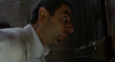 I can't hear anything I'm into ultrasonic - Johnny English