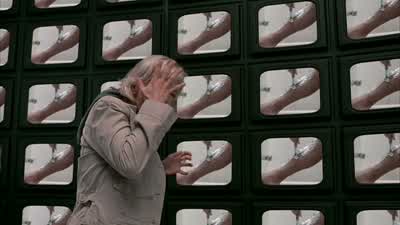 I can't help it It's very lonely in hereErgo I haven't been with anyone in a very long timenot counting myselfOr this chairI call herLinda - Scary Movie 3