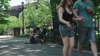 I can't hover over the shit.
I would get shit on me. - High Maintenance