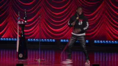 I can't just walk out
this bitch 6'6" - Kevin Hart: Reality Check