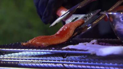 I can't keep fiddling
with this fish. - MasterChef Australia
