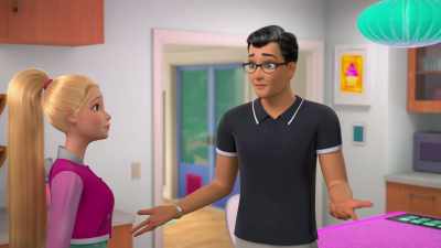 I can't keep running in here
to stop the pet apocalypse. - Barbie: A Touch of Magic