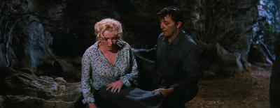 I can't light a fire here.
They may be around here... - River of No Return