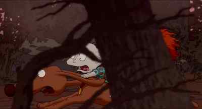 I can't look. - The Rugrats Movie