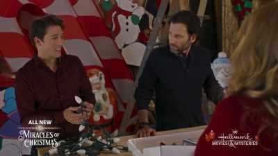 I can't.
My hands are tied up. - Deliver by Christmas
