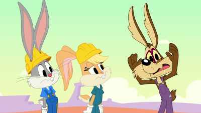 I can't possibly finish
my museum. - Bugs Bunny Builders