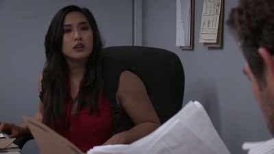 I can't even read the name, - High Heel Homicide