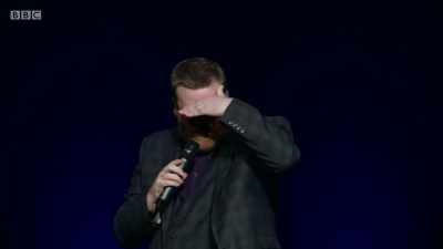 I can't really see
the front row too well. - Frankie Boyle's Tour of Scotland