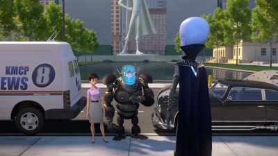 I can't remember which,
so careful with that. - Megamind vs. the Doom Syndicate