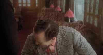 I can't say anything
inside his house, old sport. - Murder on the Orient Express