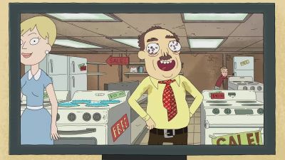 I can't see a thing - Rick and Morty