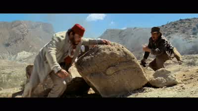 I can't see anyone up thereMaybe it wasn't even JonesNo it is him all rightHe's here somewhere - Indiana Jones and the Last Crusade