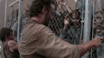 I can't see them. - The Walking Dead
