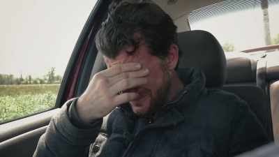 I can't shake him. (sobbing) - Exit 0