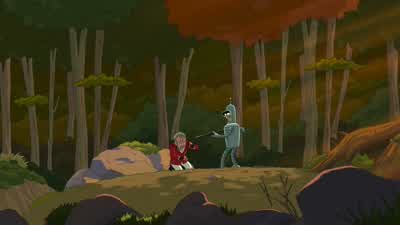 I can't shoot you. - Futurama