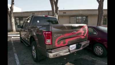 I can't speak to the vandalism.
I know as much about that as anyone else. - American Vandal