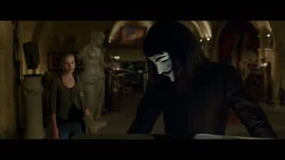 I can't stay hereI knowWell you won't find any more locked doors here - V for Vendetta