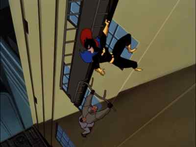 I can't stop it.
You're gonna have to jump. - The New Batman Adventures