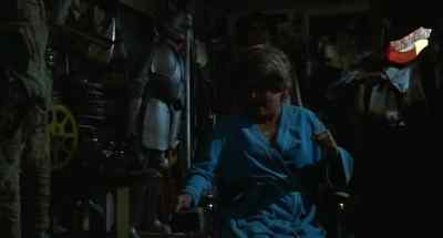 I can't stop the chair, Eric,
Eric! - Fade to Black