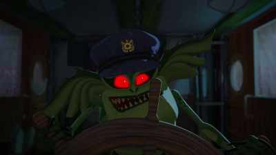 I captain. [cackles] - Gremlins: Secrets of the Mogwai