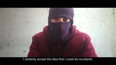 I certainly accept the idea
that I could be murdered. - City of Ghosts