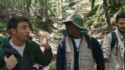 I checked my compass,
and we need to go that way-- - The Groomsmen: First Look