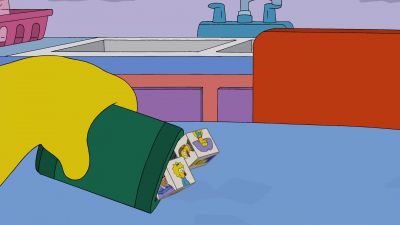 CHOIR:
♪ The Simpsons ♪ - The Simpsons