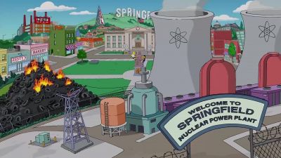 -CHOIR: ♪ The Simpsons ♪
-(Lisa grumbles) - The Simpsons