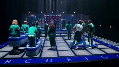 I choose the boat
that has two seats - Squid Game: The Challenge