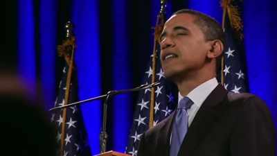I chose to run for president - Obama: In Pursuit of a More Perfect Union