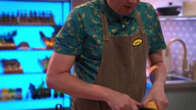 I chose the zucchini - Secret Chef