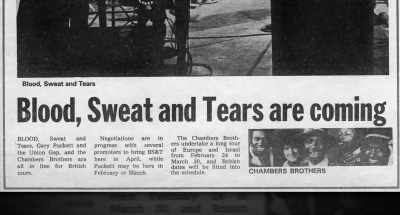 ♪ I chose you for the one♪ - What the Hell Happened to Blood, Sweat & Tears?